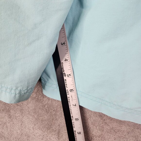 Mens Caribbean Swimwear Blue Swim Trunks Shorts Drawstring Waist Mesh Lining XL - Picture 9 of 13